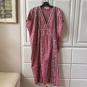Emerson Fry Francina Caftan - Rose Lurex OS